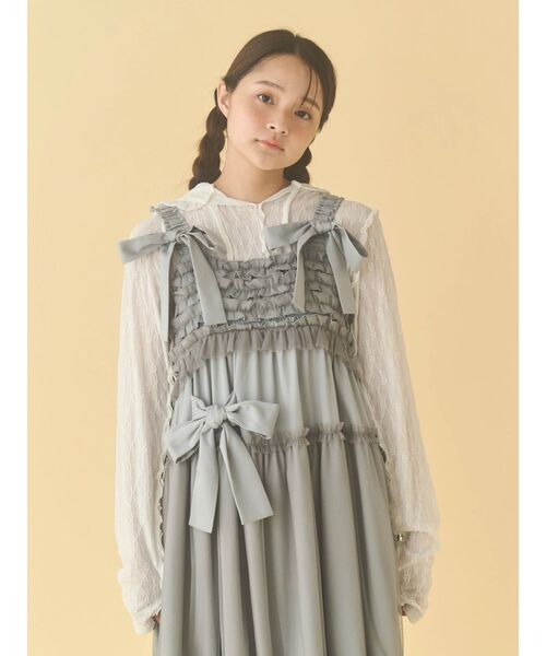 merry jenny（メリージェニー） ワンピース チュールリボンキャミ