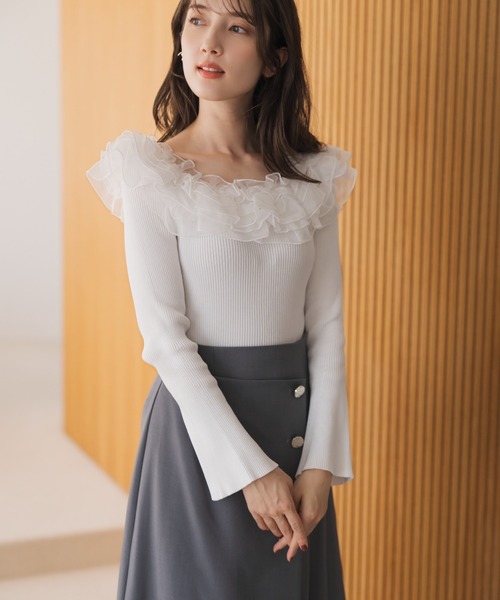 MISCH MASCH（ミッシュマッシュ） スカート 2025秋冬新作 ラップ風A