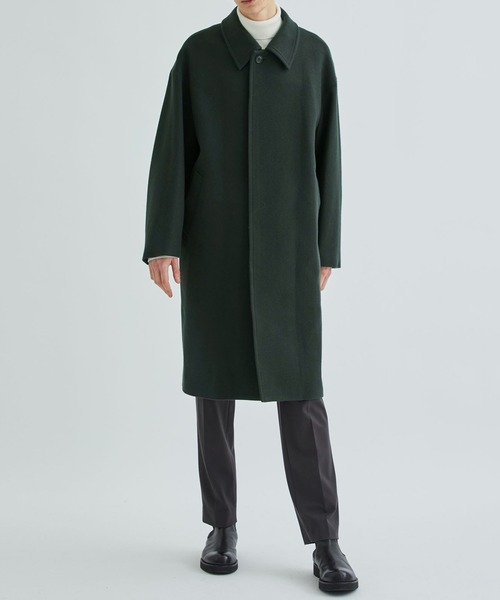 CITY（シティ） ステンカラーコート 2 ダークグリーン メンズ