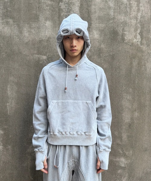 JIAN YE（ジェンイェ） パーカー ORBIT MASK HOOD メンズ : ZOZOTOWN