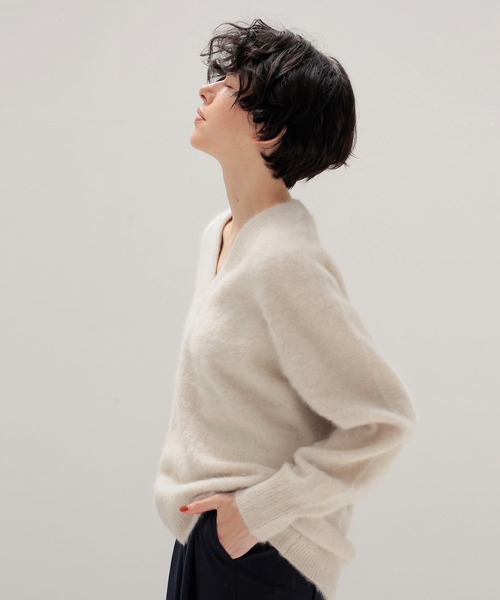 DRESSLAVE（ドレスレイブ） ニット セーター fox cashmere vneck