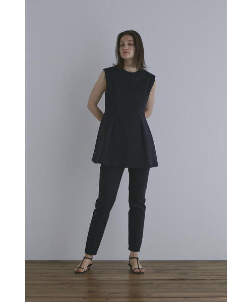 LE PHIL（ル フィル） tシャツ ダブルクロスペプラムジレ レディース