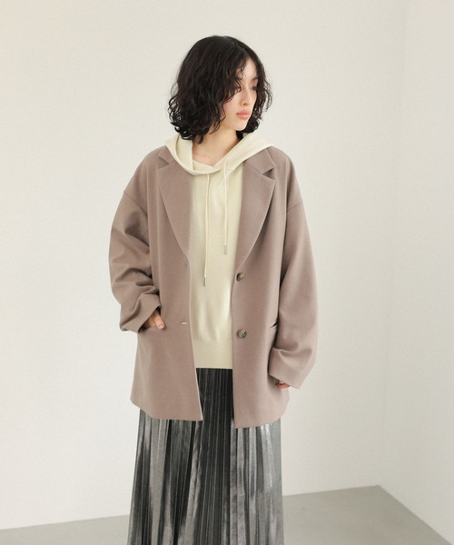 LEPSIM（レプシィム） チェスターコート FREE モカ レディース