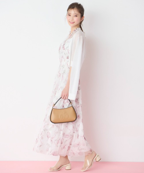 CELFORD（セルフォード） ワンピース レイヤードフラワープリント