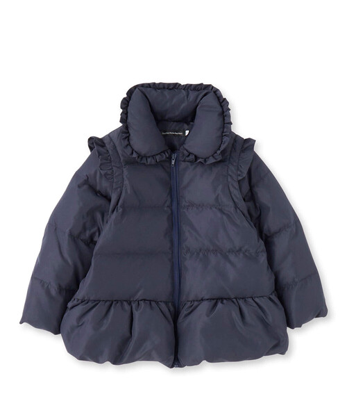 BeBe Petits Pois Vert（ベベ プチ ポワ ヴェール） ダウン ダウン