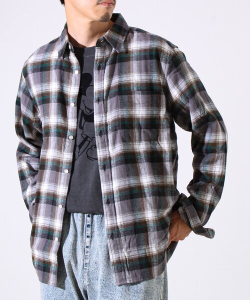 GLOSTER（グロスター） シャツ 「つぶし衿」U.S.COTTON混 レギュラー