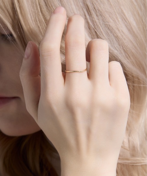 Jewel closet by L&Co. 指輪 リング K10 ニュアンスラインリング