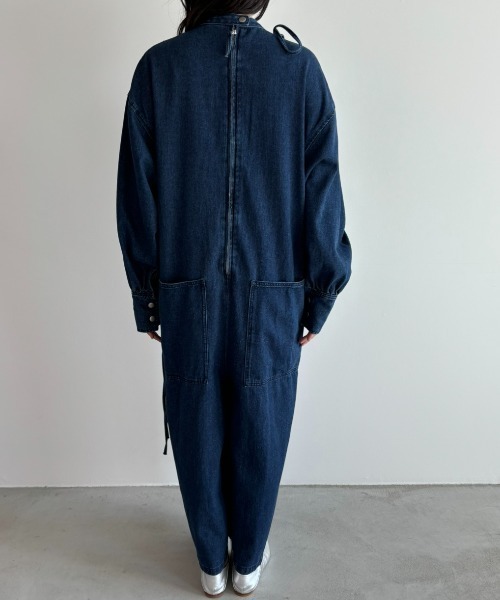 PERNA（ペルナ） オールインワン デニムオールインワン レディース