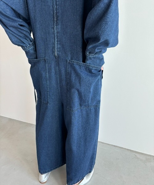 PERNA（ペルナ） オールインワン デニムオールインワン レディース