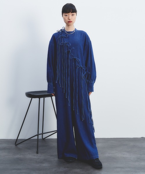 PERNA（ペルナ） オールインワン デニムオールインワン レディース