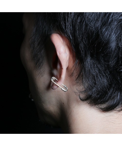 JAM HOME MADE（ジャムホームメイド） ピアス 安全ピン ブラック