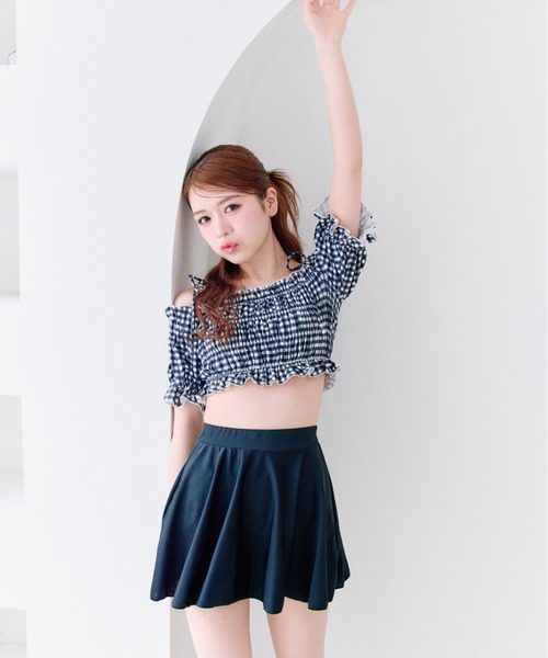 OLIVE des OLIVE（オリーブデオリーブ） 水着 シャーリングswim wear