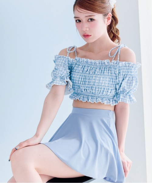 OLIVE des OLIVE（オリーブデオリーブ） 水着 シャーリングswim wear