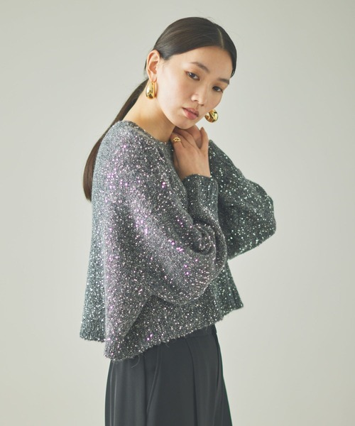 Curensology（カレンソロジー） ニット セーター /スパングルニット