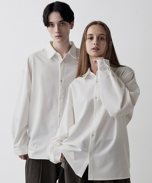 N'enuphar シャツ N'enuphar LIMITED EDITION BY TOSHIKAZUIWAYA 無地