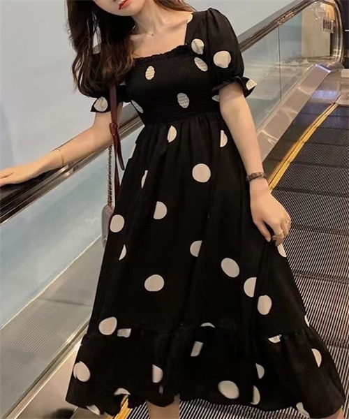 Dream garden（ドリームガーデン） ワンピース バックリボン