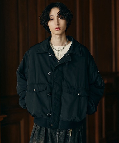 Bleme ミリタリージャケット モッズコート 2WAYフライトジャケット / N