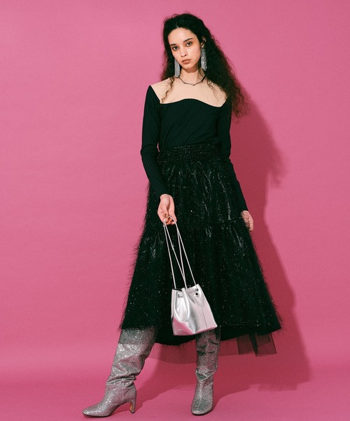 MAISON SPECIAL（メゾンスペシャル） tシャツ Bustier Cut Top