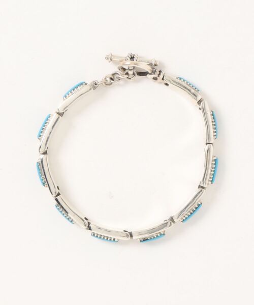 希少】Navajo Victor Begayトリプルターコイズカフブレスレット 希少