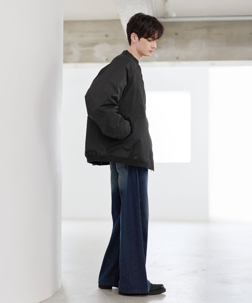 ASTRONOMY ma1 ma-1 ヴィンテージ加工ビッグMA-1ボンバージャケット