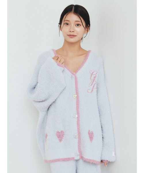 gelato pique（ジェラートピケ） パジャマ ルームウェア ラメフェザー