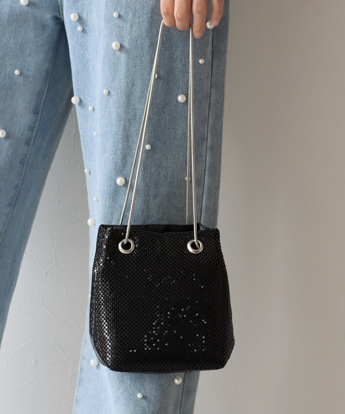 1点のみミナペルホネン 激レアtarte 小ぶり巾着バッグ ショルダーにも