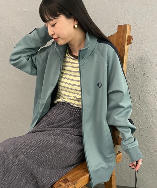 FRED PERRY（フレッドペリー） ジャージ 別注 配色ライン トラック