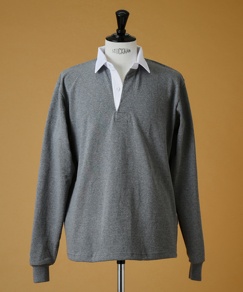 Barbarian（バーバリアン） ポロシャツ 12oz ロングスリーブ ラガー