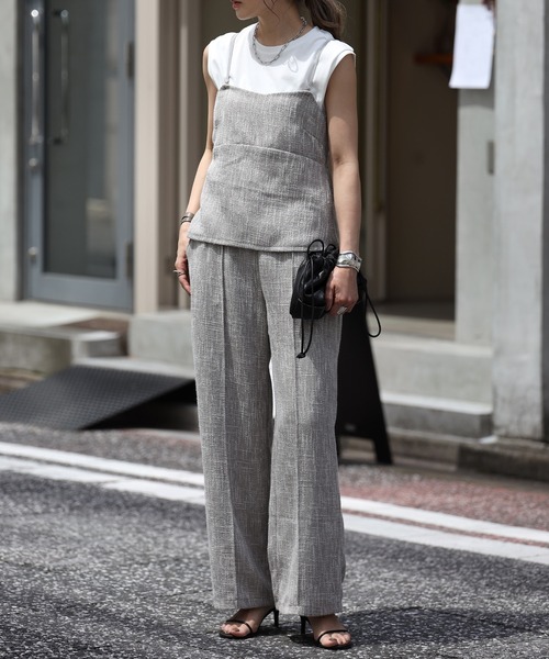 Bonjour Sagan（ボンジュールサガン） ワンピース ツイードビスチェ