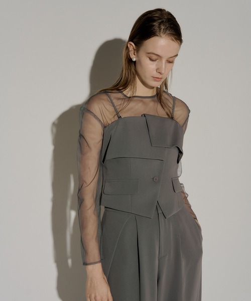 LE'RURE パンツドレス Multiway set up pants : ZOZOTOWN Yahoo!店