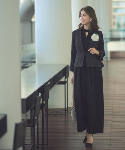 RUIRUE BOUTIQUE（ルイルエブティック） セットアップ ノーカラー