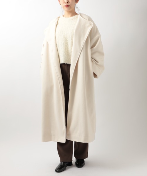 SETUP7（セットアップセブン） ノーカラーコート コート 「SETUP7