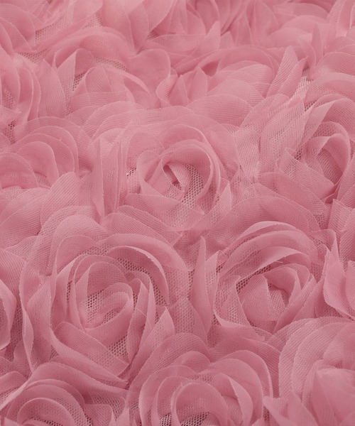 Fit more（フィットモア） キャミソール ローズモチーフキャミソール