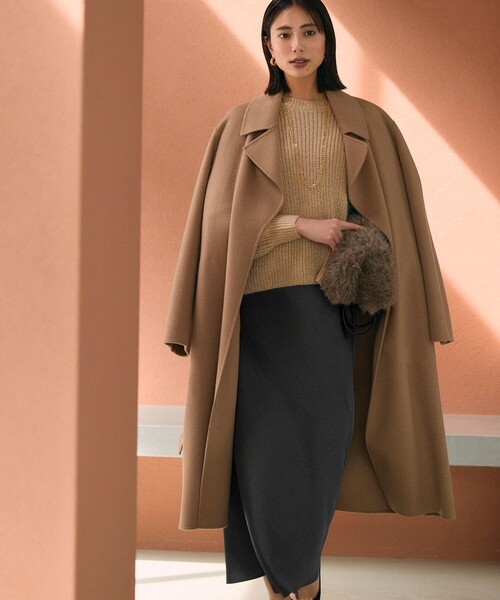 ICB（アイシービー） トレンチコート コート WoolRever ロングコート