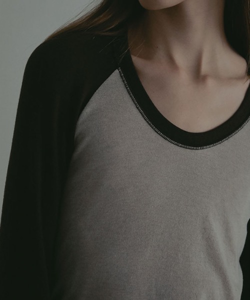 ETRE TOKYO（エトレトウキョウ） tシャツ ソフトフライスラグランロン