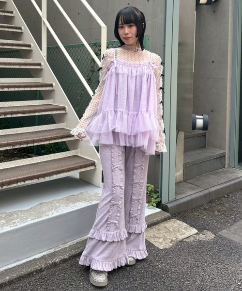 Candy Stripper（キャンディーストリッパー） パンツ DECORATE RIBBON