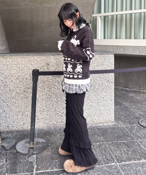 Candy Stripper（キャンディーストリッパー） パンツ DECORATE RIBBON