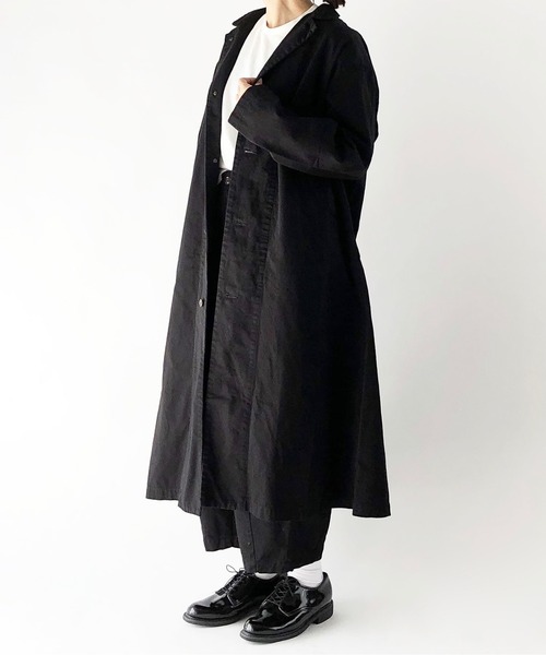 HARVESTY（ハーベスティ） ステンカラーコート コート CHINO CLOTH