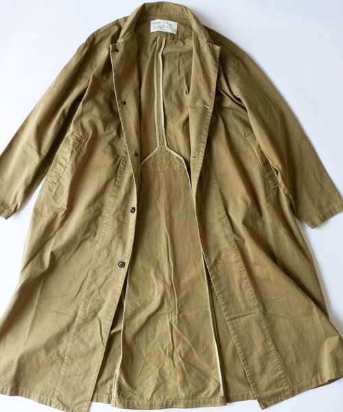 HARVESTY（ハーベスティ） ステンカラーコート コート CHINO CLOTH