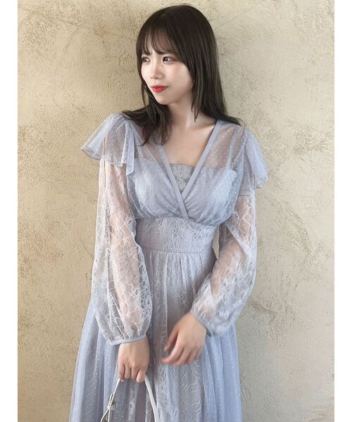 dazzlin（ダズリン） ドレス MIXレースドレス : ZOZOTOWN Yahoo!店