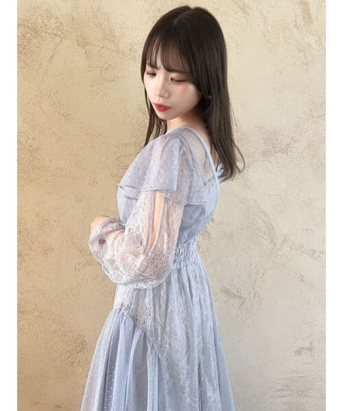 dazzlin（ダズリン） ドレス MIXレースドレス : ZOZOTOWN Yahoo!店