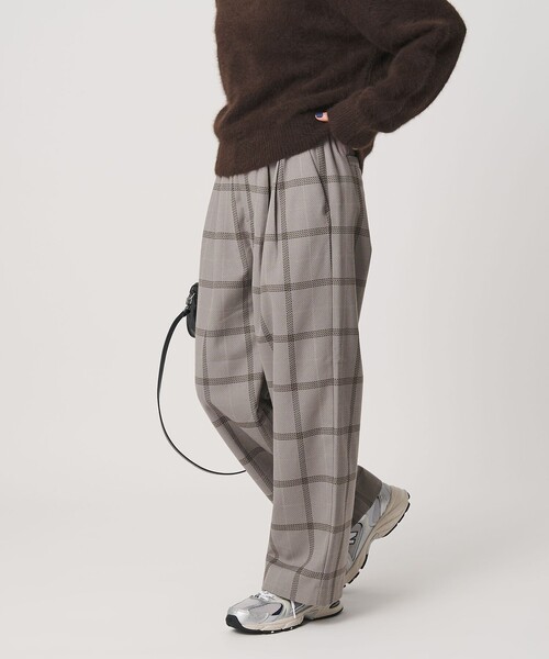 BEAUTY＆YOUTH UNITED ARROWS パンツ 「WEB限定」裏起毛ウィンドウペン