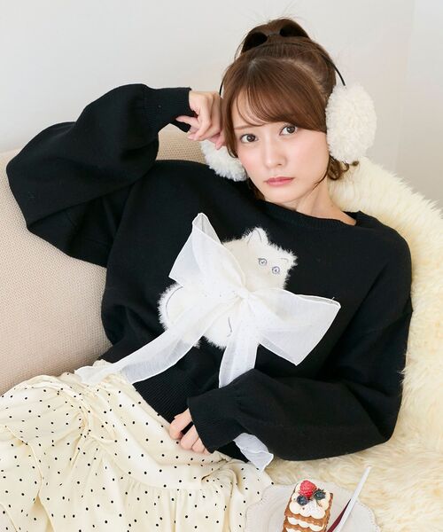 MAJESTIC LEGON（マジェスティックレゴン） ニット セーター ふわふわ