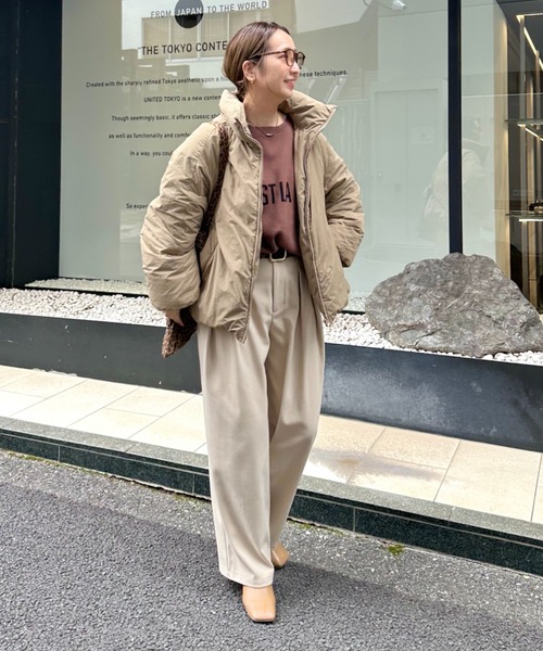 pual ce cin ダウンコート ダウンジャケット フレンチダックダウン