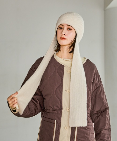 LAKOLE（ラコレ） ニット帽 ニットキャップ マフラーニットワッチ