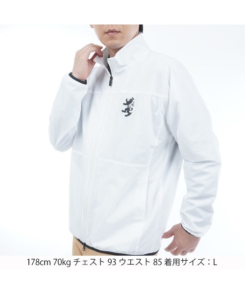 Admiral Golf 中綿ジャケット ホワイト Admiral Golf（アドミラル
