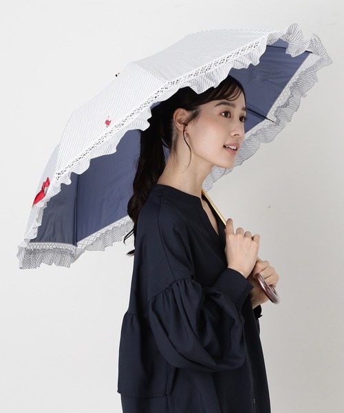 POLO RALPH LAUREN（ポロ・ラルフローレン） 折りたたみ傘 遮光 晴雨