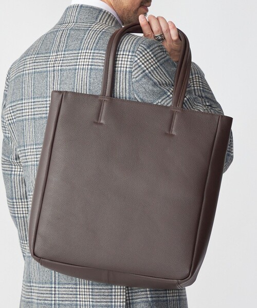 SHIPS（シップス） トートバッグ SHIPS: スマート レザー ヴァー