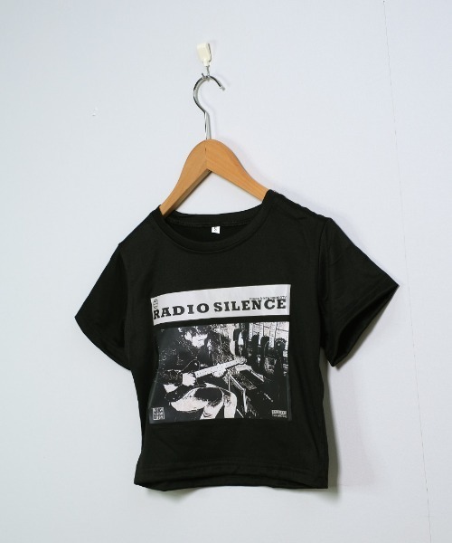 shopnikoniko（ショップにこにこ） tシャツ チビT 半袖 ショート丈