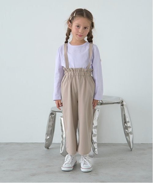 パンツ 取り外せるサスペンダー付きリラックスパンツ キッズ 子供服